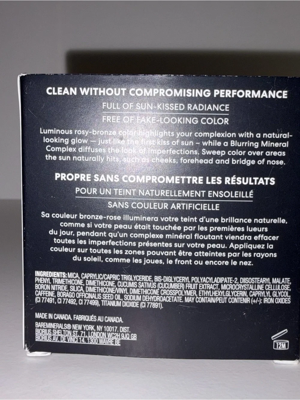 Bareminerals Gen Nude Blonzer Blush and Bronzer Kiss of Spice